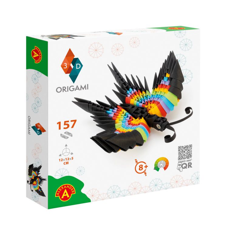ערכת אוריגמי פרפר ORIGAMI 3D