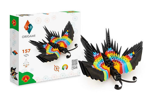 ערכת אוריגמי פרפר ORIGAMI 3D