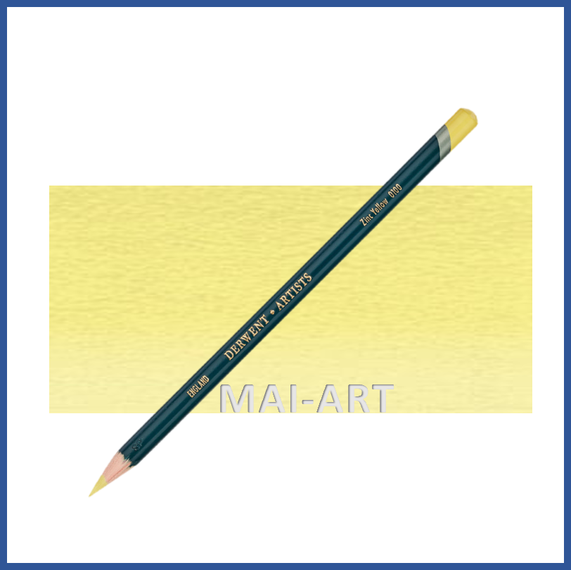 עפרון ציור ארטיסט דרווינט Derwent Artists Zinc Yellow 0100
