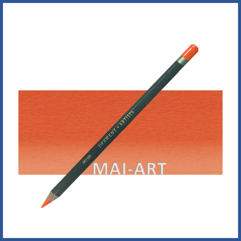 עפרון ציור ארטיסט דרווינט Derwent Artists Pale Vermilion 1300