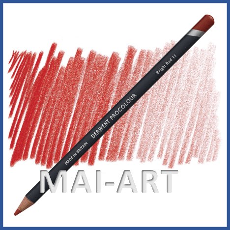 עפרון פרוקולור דרווינט Derwent ProColour Colored Pencil -Bright Red 11