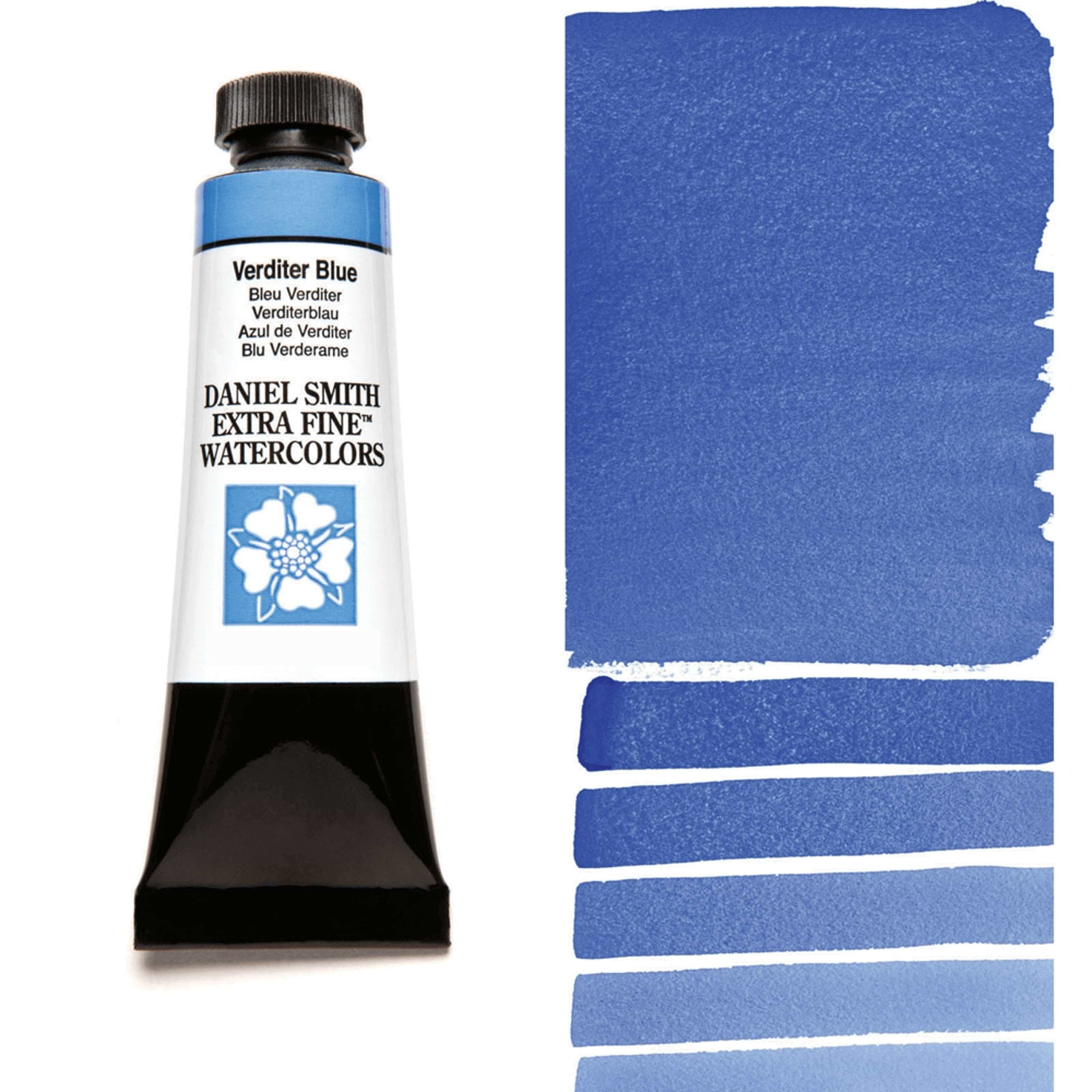 צבע מים שפופרת Verditer Blue 5ML S2  DANIEL SMITH 