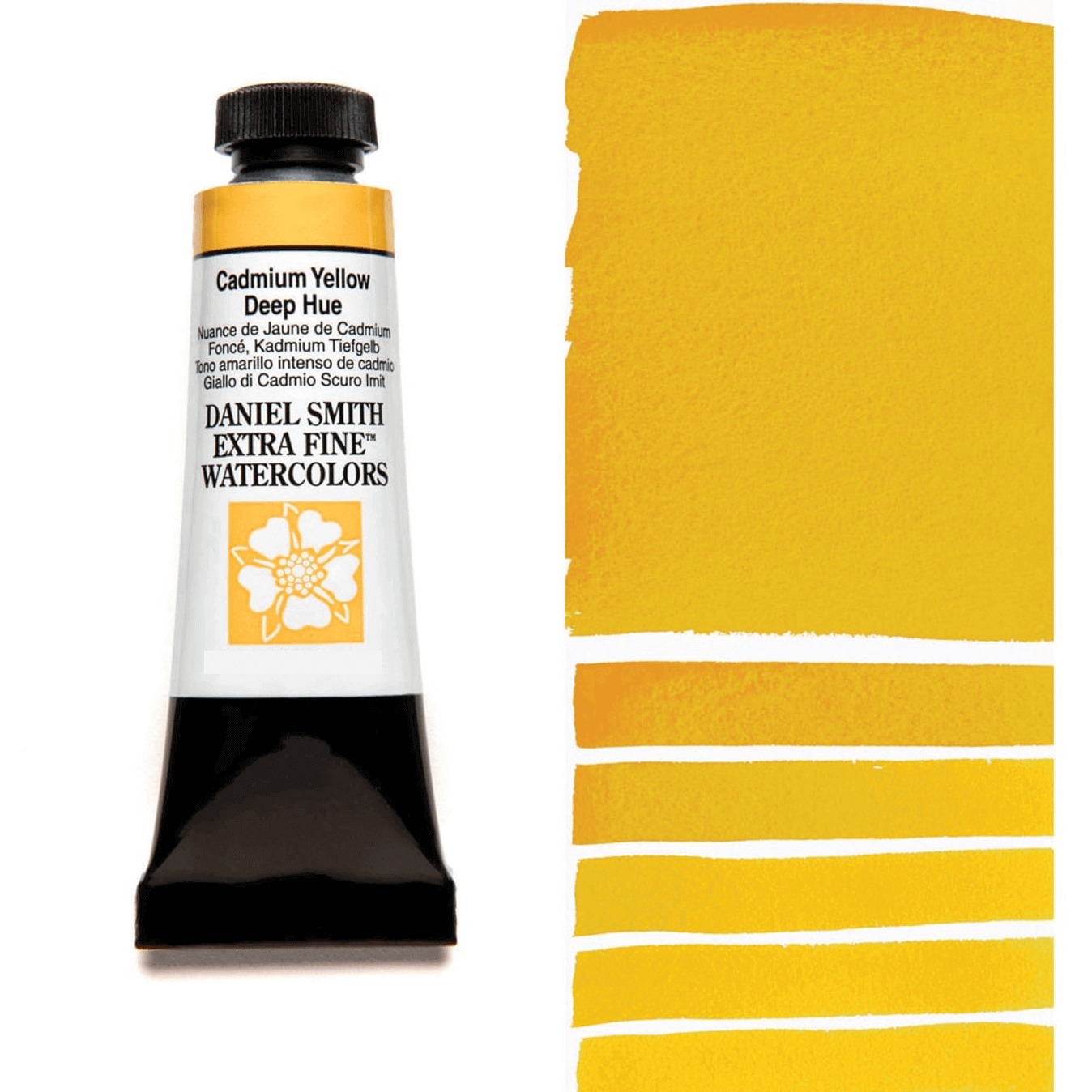 צבע מים שפופרת Cadmium Yellow Deep Hue 5ML S3  DANIEL SMITH 