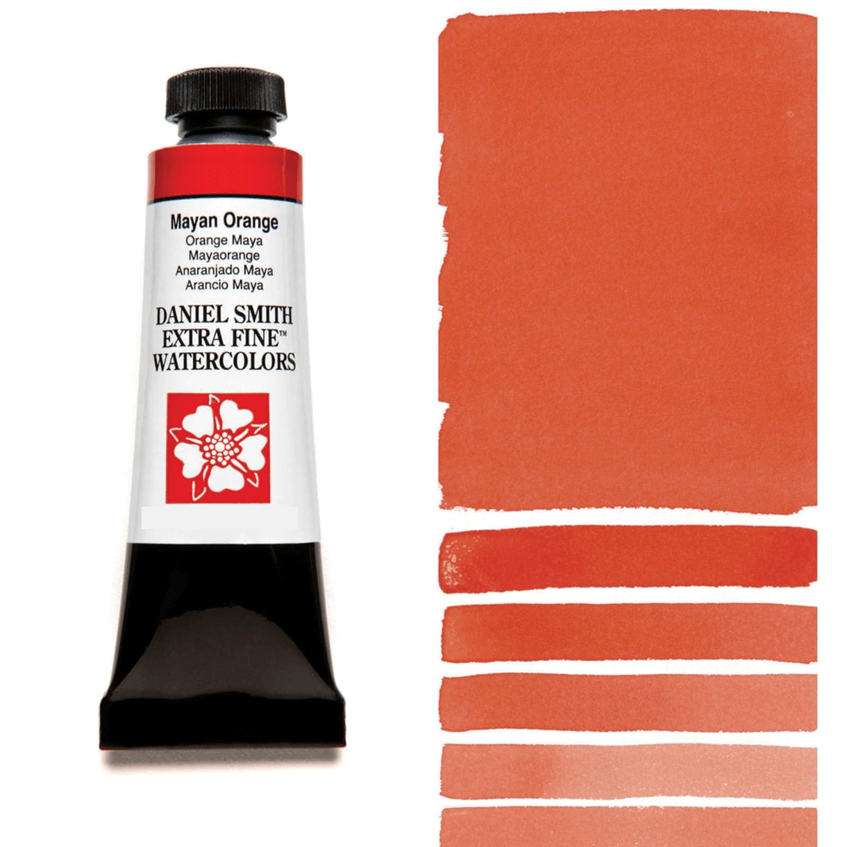 צבע מים שפופרת Mayan Orange 5ML S3  DANIEL SMITH 