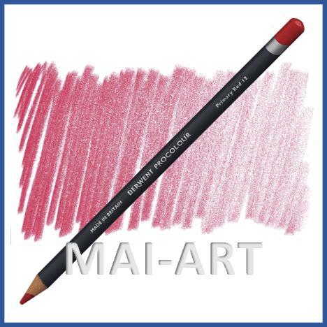 עפרון פרוקולור דרווינט  Derwent ProColour Colored Pencil - Primary Red 12