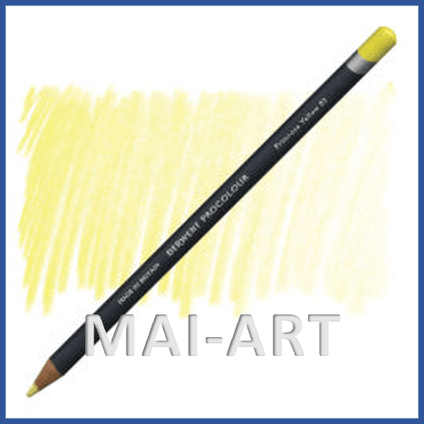 עפרון פרוקולור דרווינט  Derwent ProColour Colored Pencil - Primrose Yellow 02