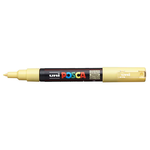 מרקר פוסקה PC-1M STRAW YELLOW