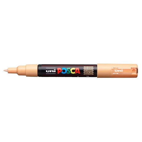מרקר פוסקה PC-1M LIGHT ORANGE
