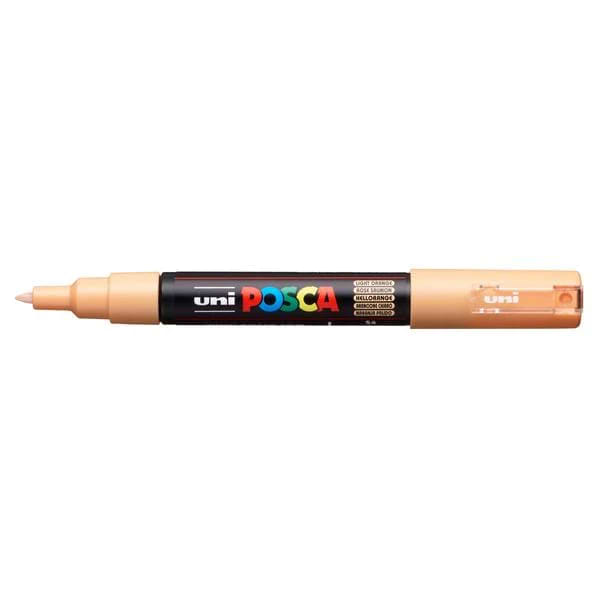 מרקר פוסקה PC-1M LIGHT ORANGE
