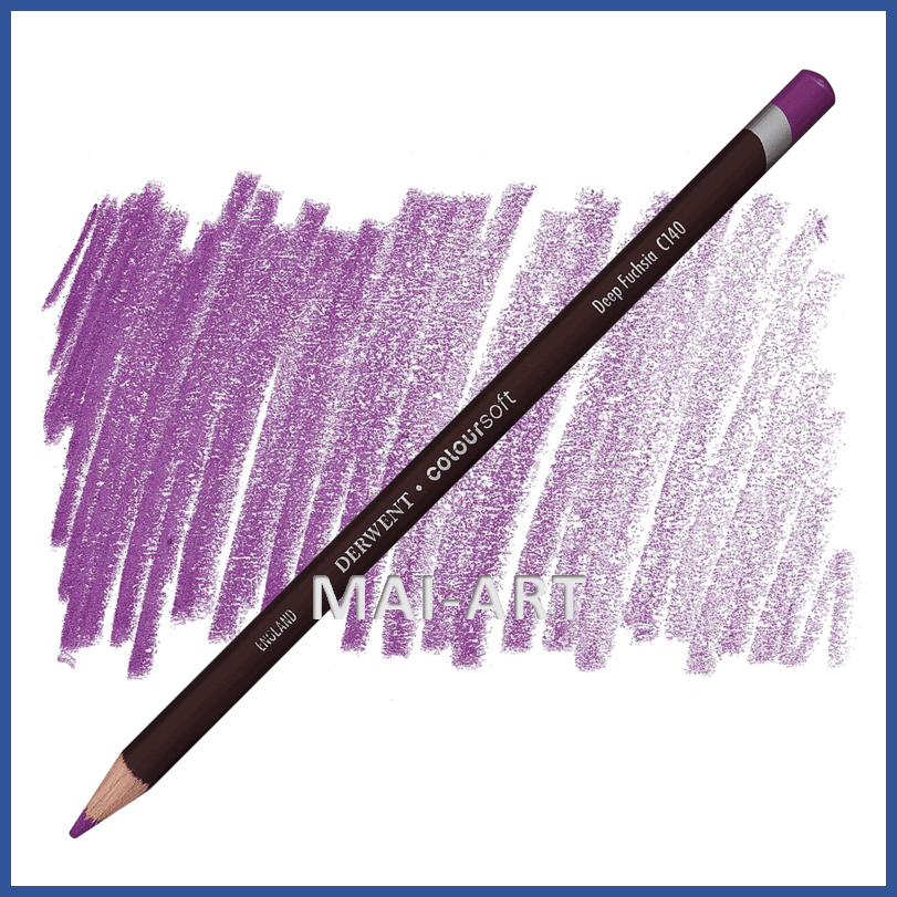 עפרון קולור סופט  COLOURSOFT DERWENT Deep Fuchsia c140