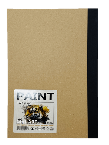 בלוק לציור ורישום 320ג'ר 180 מעלות PAINT A4
