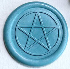 חותמת שעווה דגם פנטוגרם P006 PENTAGRAM