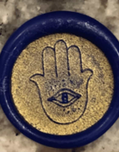 חותמת שעווה דגם חמסה H008 HAMSA