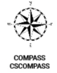 חותמת שעווה דגם מצפן Compass C024