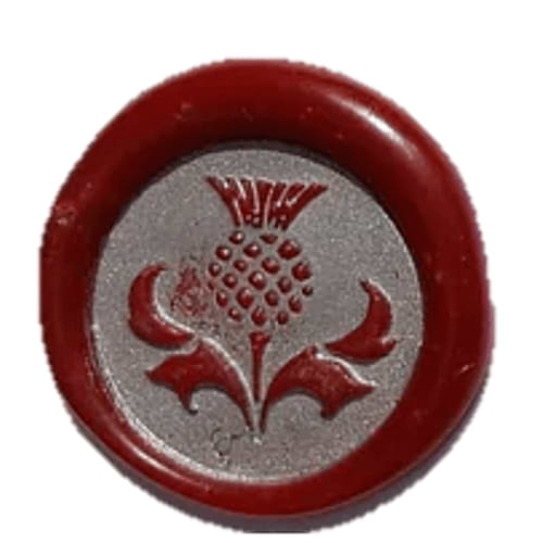 חותמת שעווה דגם גדילן THISTLE T025