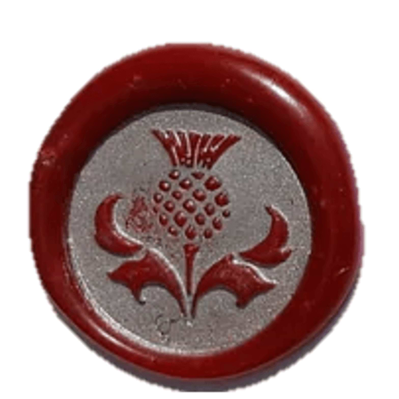 חותמת שעווה דגם גדילן THISTLE T025