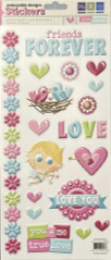 מדבקות עיצוב LOVE STRUCK 42008-8