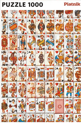 פאזל 1000 משחק קלפים- מילר 543746 