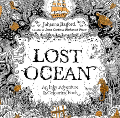 חוברת צביעה LOST OCEAN 18.5/18.5