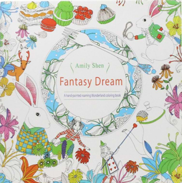 חוברת צביעה FANTASY DREAM  18.5/18.5