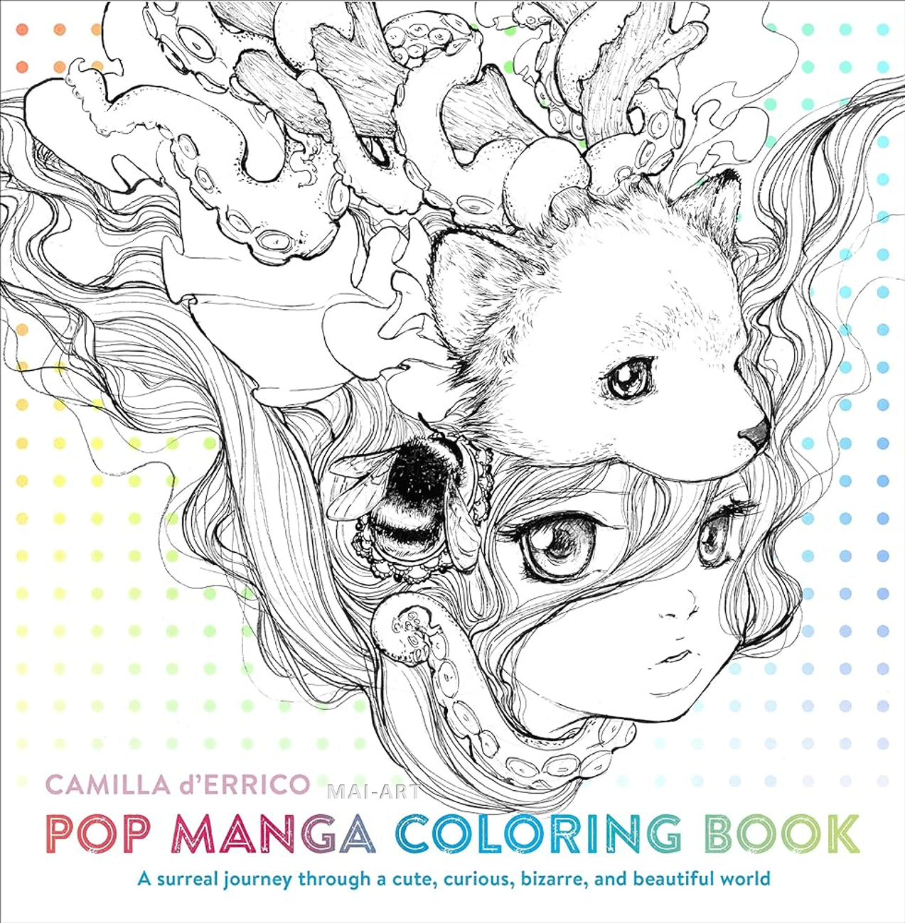 ספר צביעה POP MANGA