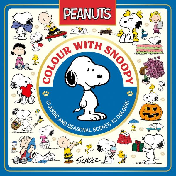 ספר צביעה COLOUR WITH SNOOPY