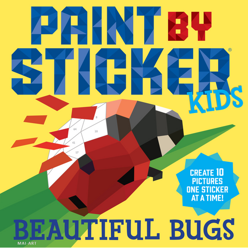 חוברת עבודה PAINT BY STICKER KIDS BEAUTIFUL BUGS