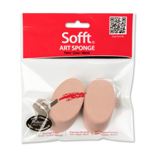 מארז 2 ספוגים אובלים אלכסוני Angle slice sponges