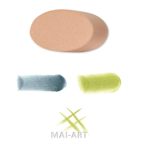 מארז 2 ספוגים אובלים אלכסוני Angle slice sponges