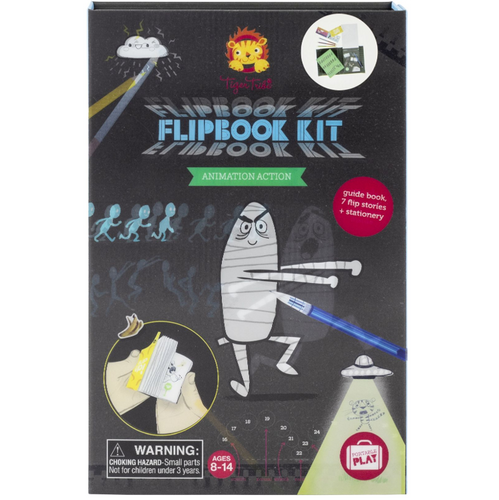 ערכת ספרוני אנימציה - FLIPBOOK KIT ANIMATION ACTION