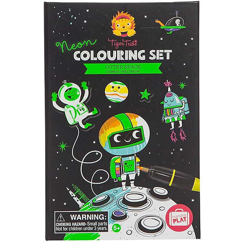 ערכת צביעה - COLOURING SET OUTER SPACE