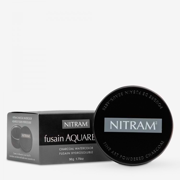 פחם צבע מים ניטרם - FUSAIN AQUARELLE nitram