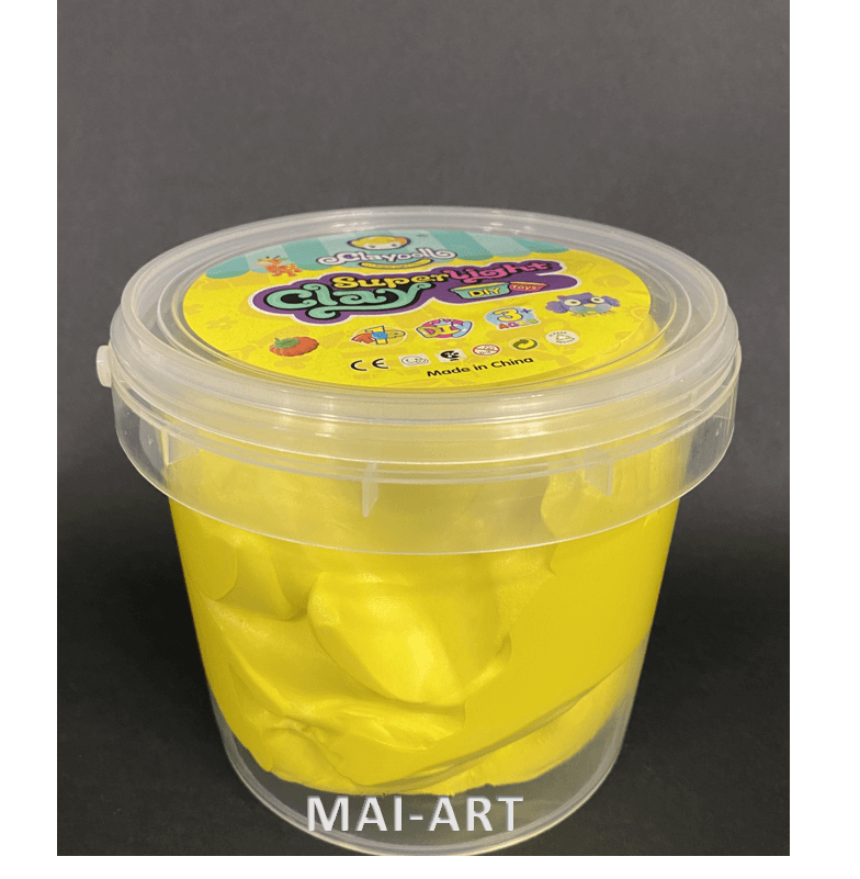 חימר צהוב קל משקל SUPER LIGHT CLAY