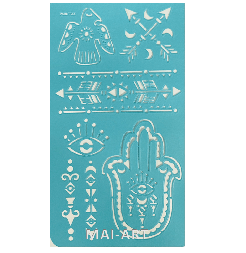 שבלונה דביקה דגם חמסה 703 ART2GO