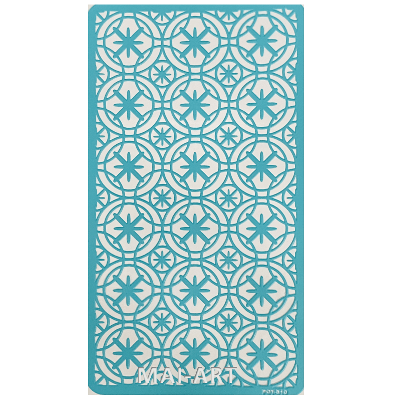 שבלונה דביקה דגם רקע מנדלות 510 ART2GO