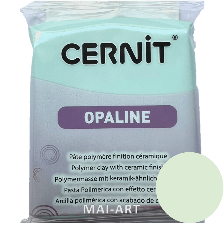 חימר פולימרי סרניט 56גר' MINT GREEN 640 - OPALINE
