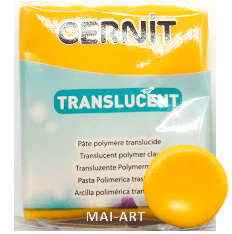 חימר פולימרי סרניט 56גר' AMBER 721 - TRANSLUCENT