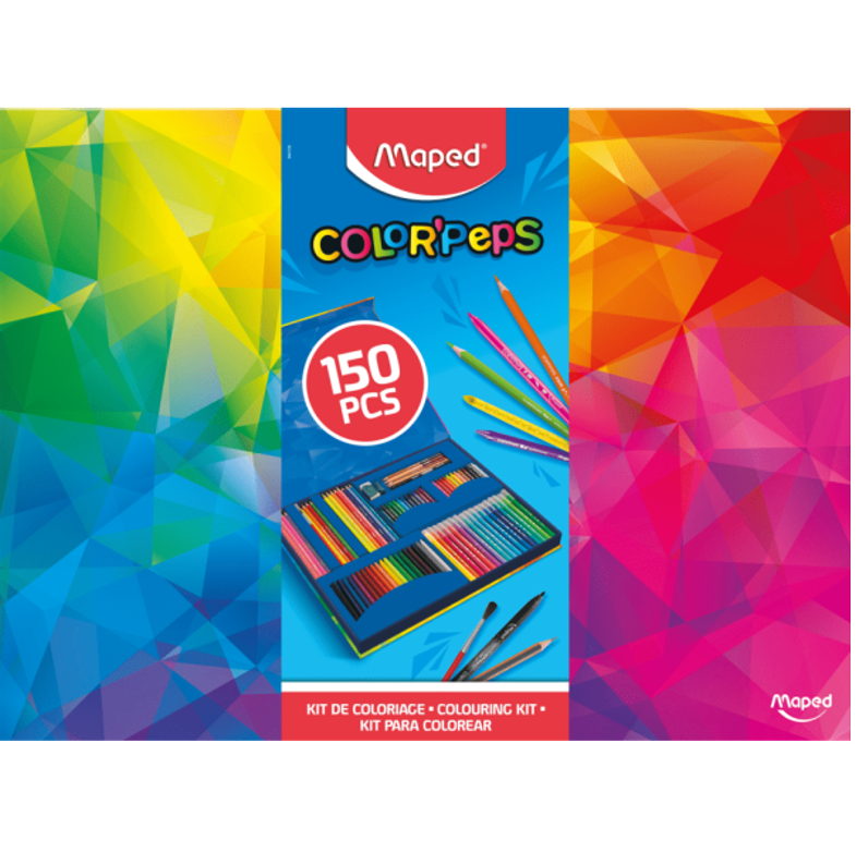 ערכת צביעה COLOR PEPS MAPED 150PCS