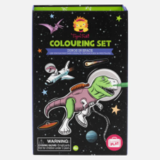 סט צביעה  DINOS IN SPACE