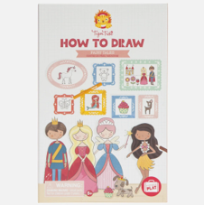 סט לימוד ציור HOW TO DRAW FAIRY TALES