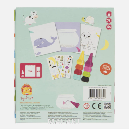 ערכת פעילות OODLE DOODLES ANIMALS