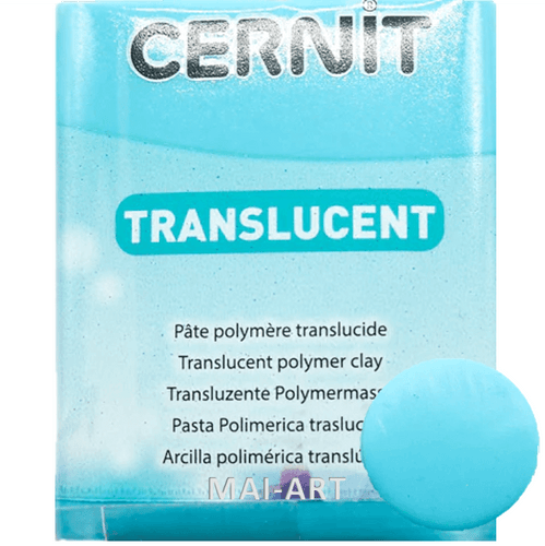 חימר פולימרי סרניט 56גר' BLEU TURQUOISE 280 - TRANSLUCENT