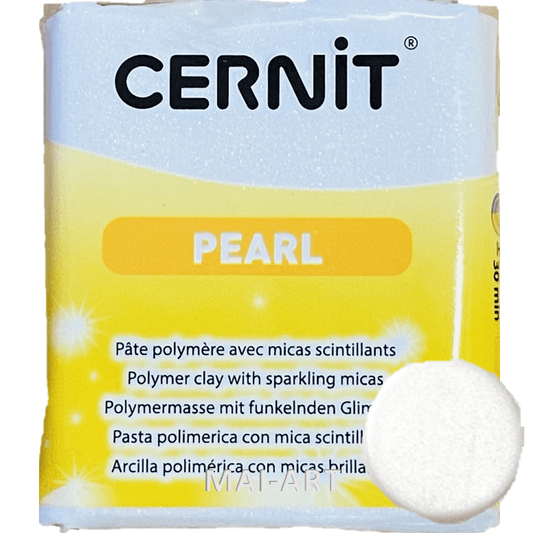 חימר פולימרי סרניט 56גר' - PEARL white 085