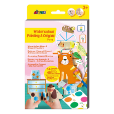 ערכת צבעי מים ואוריגמי PETS