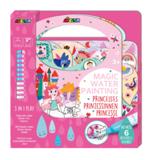 ערכת טוש קסם לצביעה והדבקה PRINCESSES