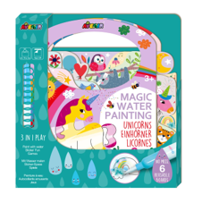 ערכת טוש קסם לצביעה והדבקה UNICORNS