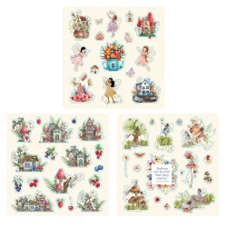 חוברת מדבקות FAERIE KINGDOM