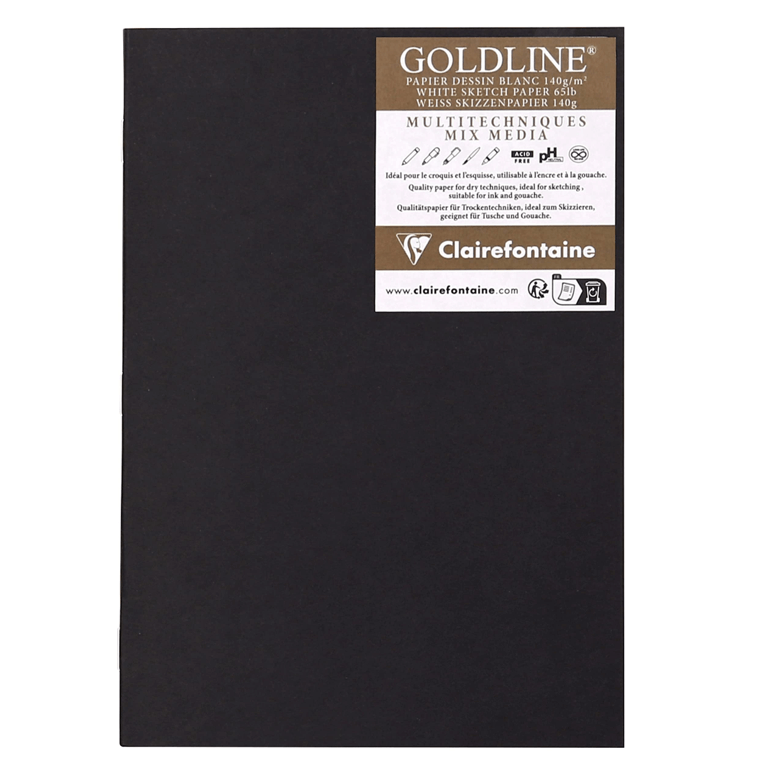 בלוק Goldline mix media A5