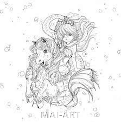 ספר צביעה BEST OF POP MANGA 