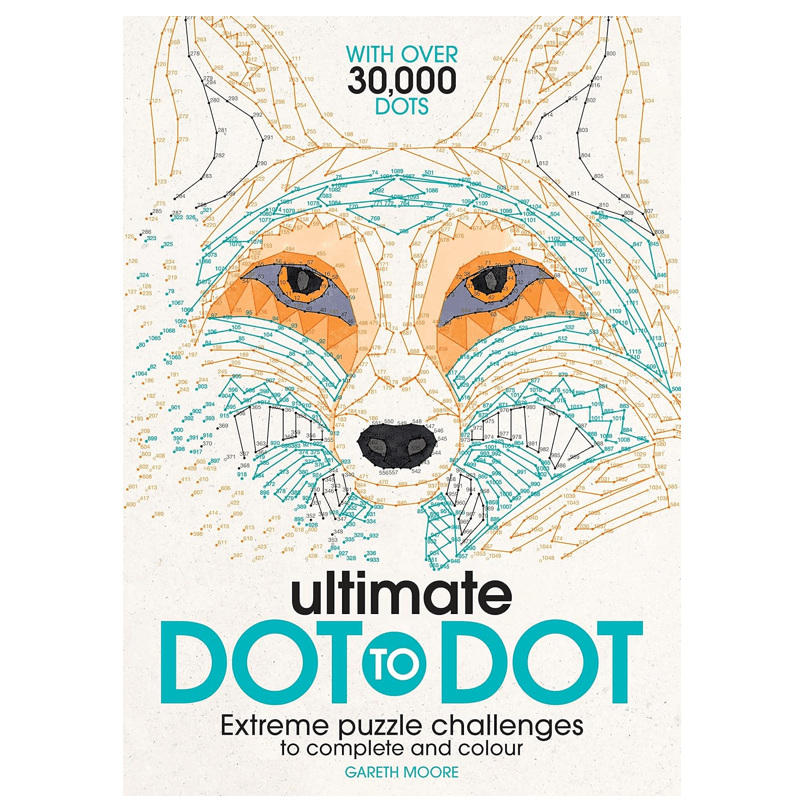 חוברת צביעה במספרים ULTIMATE DOT TO DOT